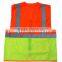 safety reflective vest with zipper and pocket en471