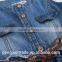 2016 new kids girls party dress summer hot sale jeans dress button front sash denim girls dress