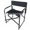 Aluminum Folding Directors Chairs black color camping chair folding chair