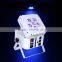 led stage light 6pcs 6in1 PAR lights RGBWA+UV battery wireless par light