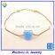JL Jewelry OP06 Azure Blue Fire Opal Hamsa Bracelet Синий браслет из опала Hamsa