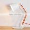 Factory price white or black color decorative desk lamp table lamp for bedroom