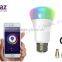 Android & IOS E26 E27 B22 LED light bulb wifi controller