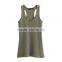 Hot sale ladies singlets/sublimated singlets/fitness singlets