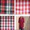 Cheap price 100% cotton skirt fabric yarn dyed plaid fabric