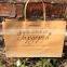 White /Brown Paper Bag Kraft With Custom Logo Print