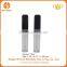 Factory saled clear & black ABS 10.5*1.4cm classical lip gloss case