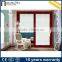 adjustable aluminum frame double glazed shutter door