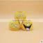 7*9cm Various face expression smile yellow small mini table pot for home centerpiece