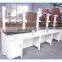 Steel laboratory table