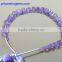 Amethyst Hand Made 4.75 mm Faceted Heart Shape, 6" Strand Length 100% Natural Gemstones