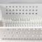 Chic white kitchen dish drainer w/ tray