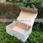 Eco-friendly custom made ivory cardboard paper gift box with custom logo