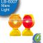 LB-6007 Lubao Polycarbonate solar LED Traffic Warning Barricade Light On Sale