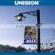 Unisign Hot Selling 50m PVC Coated Blockout Banner Fabric