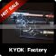 KYOK PVC packing AB/AC color single curtain rod set,window decorative curtain rod and finials wholesale