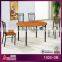 902-2B Dining table set/wooden table set/restaurant wood table with 4 chairs