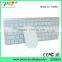 New white and black wireless keyboard ergonomic and mouse combos KM801
