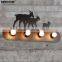 Decorative Wall Lamps 4-Light Wall Sconce for Living Room MD81722-L4