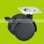 Swivel top plate furniture nylon caster(without brake)/office furniture moving casters(FC12)
