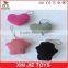 stuffed heart shape keychain chinese plush keychain manufacturer mini plush heart shape pendant for mobile phone