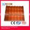 Cheap synthetic resin blue glazed roof tile