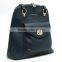 Fashion genuine leather backpack, women leather handbag china factory