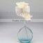 Home air fresheners oil diffuser shaped clear glass jar reed diffuser