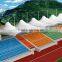 PTFE economical architecture membrane structure for footballl sports stand