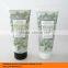 Dia.40mm round cosmetic tubes labeling surface handing tubes for hand cream