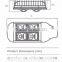 120W high power Driver on board (DOB) LED STREET LIGHT solar power street light AC MODULAR LED STREET LIGHT