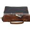 Vintage canvas messenger bag with leather trim for mens                        
                                                Quality Choice