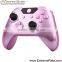 Replacement shell for Xbox one housing pink, chrome housing shell for xbox one controller kits with buttons