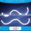 LED flexible strip ,Snake shape crystal tear eyes for auto drl/ turning light,car part for retrofit