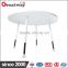 Round steel office table leg coffee table meeting table