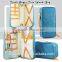Functional Waterproof Tyvek Paper Tote Travel Wash Bag With Zipper Closure