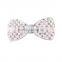 Newest Tiara Hair Fashion Jewelry Butterfly Shaped Crystal with Pearl Hairpin for Women