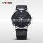 WEIDE Luxury Brand New Sapphire Watches Men Sports leather Watch Quartz Watch Unique Design sapphire watch