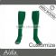 Wholesale Custom Knee High Green Stripe Sport Baseball Football Sock