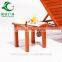 Best selling outdoor lounge chair furniture with tea table