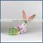 2016 best selling lovely ceramic material easter bunny