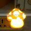 Colorful mushroom led night light plug-in light sensor