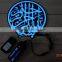 PYL-EL-ISL003 AC110V-240V AC Power Muslim glow sticker / EL light islamic stickers / islam el sheet logo