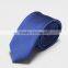 Wholesale Fashion Pinstripe Polyester Silk Mens Skinny Ties