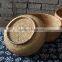 Natural rattan woven basket with bowl shape