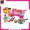 Creative DIY Kids Non-dry Play Dough Set 3D Mud Color Clay Plasticine Ice Cream Mold Tool Set Quality Choice