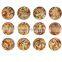 imitation gold flakes silver flakes scrap gold leaf for nail art foil