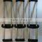 telescopic luggage trolley handle and wheel