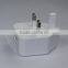 Latest UK plug dual usb wall charger for apple Samsung / LG / Motorola with 2.1A output