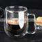250 ml Heat Resistant Double Wall Layer Clear Glass